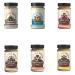 Inspired Vegan Sauce Mayonnaise Pick N Mix | Choose From 6 Flavours | Hollandaise Horseradish Tartare Marie Rose Mayonnaise-Vegan Style Smoked Garlic-Mayonnaise - Pack of 4 X 180g