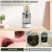 Buy Electric Makeup Brush Cleaner - Automatic Rotating Cleaner for All Brush Sizes | Perfect Gift for Girlfriend Wife or Mom - Black - Buy Online on GoSupps.com