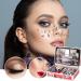 Kit de maquillage complet kit de maquillage pour d butant tui de combin de pour le visage tui cosm tiques comprenant un fard paupi res un fard joues crayon sou - Buy Online on GoSupps.com