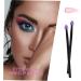 Healeved 5pcs Silicone Eyeshadow Brush Cream Eyeshadow Plastic Handle Simple Applicator Brush Purple - Buy Online on GoSupps.com