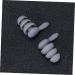 Buy Hemoton Soft Silicone Ear Plugs - Noise Cancelling & Waterproof for Sleeping & Travel - 4 Pairs Light Grey - Buy Online on GoSupps.com