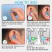 ACVVIP Silicone Ear Plugs - 24 Reusable Noise Canceling Earplugs for Sleeping & Travel - Soft Light Blue with Carrying Box - Buy Online on GoSupps.com