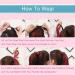 Ponytail Extension 22inch Long Straight Ponytail Extension Wrap Around Clip On Ponytail Hair Extension Heat Resistant Synthetic Straight Hair Pony Tail Hairpieces Ponytail Hairpiece for Women (Color 60 cm MSTMW-613H16 - Buy Online on GoSupps.com
