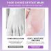 Foot Peel Mask For Hard Skin 2 Pairs Lavender Exfoliating Foot Mask Peel For Dead Skin Plant Formula Moisturising Brightening Socks Callus Remover Foot Mask Baby Soft Smooth Touch Feet - Buy Online on GoSupps.com
