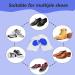 Silicone Gel Heel Cups - Medical Grade Inserts for Plantar Fasciitis & Bone Spurs Relief - Buy Online on GoSupps.com