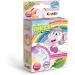 Shop Inkee Foamy Unicorn Bath Bomb - Fun 60g Unicorn Shaped Bathing Ball in Pink Yellow & Purple with Chewing Gum Fragrance and Almond Oil - Perfect for Kids! - Buy Online on GoSupps.com