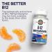KAL Vitamin B12 Methylcobalamin 1000mcg - Nerve & Red Blood Cell Support - Fast Dissolve Tangerine Micro Tabs - 90 Servings - Buy Online on GoSupps.com