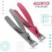 Acrylic Nail Cutter Super Sharp Nail Tips and Edge Trimmer Steel Nail Clipper Manicure Or Pedicure Tool for Girls Or Women Artificial Toenail Clipper for Thick Nails 1PC (Assorted Color) - Buy Online on GoSupps.com