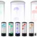 SensoryMoon Large LED Jellyfish Lava Lamp Aquarium with 3 Glowing Fake Jellyfish - 20 Color Changing Remote, Ocean Wave Projector - Kids Night Light - Buy Online on GoSupps.com