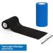 Buy 12 Roll Self-Adhesive Cohesive Bandage 10cm - Elastic Fixing Bandage for Fingers Hands & Pets - Blue Vet Wrap for Horses & Dogs - International Shipping Available - Buy Online on GoSupps.com