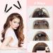 BAHABY 12Pcs Velcro Hair Clips for Instant Root Volume - DIY Hair Styling Tool (Black) - Buy Online on GoSupps.com