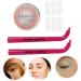 HONMEET 1 Set Eye Makeup Aid Reusable Eyelash Stencil Lower Eyelash Makeup Tool Lash Stamp for Bottom Eyelashes Lower Lashes Stamp for Women Eye Makeup Tool Silicone Lash Stamp Diphenylene 12.00X3.50X2.50CM - Buy Online on GoSupps.com