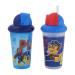 Toddler Sippy Cups for Boys | 10 Ounce Paw Patrol Sippy Cup Pack of Two with Straw and Lid | Durable Blue Leak Proof Travel Water Bottle for Toddlers 1 Count (Pack of 1)