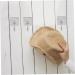 4pcs Hook Clothes Wall Hangers Key Hangers Hanging Coat Rack Office Towel Rack Heavy 5x4.5x8cm Silver - Buy Online on GoSupps.com