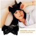 Buy Healvian Cute Bow Eye Mask - Silk Sleeping Eye Cover for Girls | Comfortable & Stylish Travel Eye Shade - Buy Online on GoSupps.com