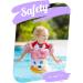 Dark Lightning Toddler Swim Vest | Kids Floaties for 30-50 lbs | Ages 1-4 | Flamingo Design - Buy Online on GoSupps.com