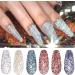 Vishine Reflective Shinny Glitter Gel Nail Polish Explosion Diamond 6 Colors Charming Red Brown Blue Noble Golden Classic Sliver Holographic UV LED Soak Off Home Manicure Nail Art 8ml 6S-C407 - Buy Online on GoSupps.com