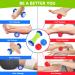 Foot Roller Massage Spiky Ball for Relief Plantar Fasciitis and Reflexology Massager for Deep Tissue Acupresssure Recovery for Relax Foot Back Leg Hand Tight Muscle 1 roller and 2 Spiky Balls 1.blue - Buy Online on GoSupps.com