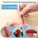 Skyzone Lip Brush 200 Pcs Disposable Lip Brushes lipstick applicator disposable Lip Gloss Stick Applicator Makeup Beauty Tool Kit - Buy Online on GoSupps.com