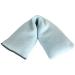 Microwavable Unscented Wheat Bags Plain Fleece Microwave Heat Pack for Back Neck Joints and Shoulder Pain Relief 44cmx13cm (Baby Blue) Unscented (44cmx13cm) Plain Fleece - Baby Blue