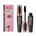 THE ISMA 4D Silk Fiber Lash Mascara Waterproof Extra Long Lash Mascara & Thick Long Lasting Waterproof & Smudge-Proof Eyelashes