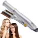2-in-1 Electric Curling Iron & Straightener - Versatile Hair Styling Tool for Wet & Dry Use - Buy Online on GoSupps.com
