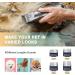 CalmGeek Dog Clippers Dog Grooming Clippers Kit Rechargeable Pet Clippers Low Noise Pet Hair Clipper with Comb 5 Speed for Dogs Cats Pets Hair Trimmer - Buy Online on GoSupps.com