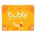 Bubly Sparkling Water mangobubly 355 mL Cans 12 Pack Mango Sparkling Water