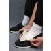 DENACARE Men's Wide Width Adjustable Closure Shoes for Diabetic Edema Plantar Fasciitis - Size 11.5W Black - Buy Online on GoSupps.com