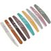 Nail Files 9 Pieces Washable Nail Files Set of Different Shapes Gel Nail Manicure Tools - Buy Online on GoSupps.com