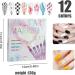 12-Color Nail Art Pen Set DIY Nail Art Design Pens Quick-Drying Smudge-Proof Lining Gel Nail Artist Markers Waterproof Nails - Buy Online on GoSupps.com