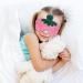 Ulife Mall 3D Strawberry Sleep Mask | Funny Soft Cartoon Eye Mask for Kids & Adults | Plush Silk Eyeliner for Travel & Parties - Buy Online on GoSupps.com