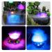 12 Lights Atmosphere Smoke Atomizer Ultrasonic Mist Maker Fogger Pond Fog Atomizer Mini Size Large Capacity of Mist with Splash Guard Perfect for Halloween and Other Holidays UK Plug - Buy Online on GoSupps.com