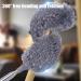 Besreey Telescoping Duster - Retractable Dust Brush Cleaner - Flexible Spider Web Brush Reusable Fiber Duster Ergonomic Cleaning Tool for Furniture Car Cobweb Grey - Buy Online on GoSupps.com