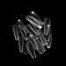 Ballerina False Nails - 500 Long Coffin Shape Tips | Transparent Press On Nails | VIVID STELLA High Radiant Clear Cover - Buy Online on GoSupps.com
