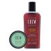 American Crew Men's Gift Set Hair Forming Cream and Daily Deep Moisturizing Shampoo