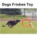 Qeeroyo Dog Fitness Ring | Frisbee Toy for Small Medium & Large Dogs | Durable Bite Ring & Flying Disc (18cm Orange) - Buy Online on GoSupps.com