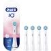 Oral-B iO Gentle Care Electric Toothbrush Head - Pack of 4 | Twisted & Angled Bristles for Deeper Plaque Removal | White | Mailbox Friendly - Buy Online on GoSupps.com