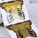 120 Self-Adhesive Nail Templates - Golden Butterfly Nail Art Forms for DIY Gel Extensions - Buy Online on GoSupps.com