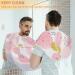 Beard Bib Apron for Men | Waterproof Hair Catcher Cape - Perfect for Shaving & Trimming | Non-Stick Grooming Cloth with Polka Dot Heart Design - Buy Online on GoSupps.com
