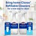 Clorox Bleach-Free Bathroom Foamer Refill Pods - Rain Clean - 3 Spray Refills - Buy Online on GoSupps.com