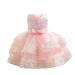 Miipat Baby Girl Dress Tulle Sequin Sleeveless Princess Toddler Girl Party Dresses Formal Flower Girls Birthday Wedding Pageant Dress 2-3 Years Pink