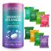 Shower Steamers Aromatherapy 8 Packs Long-Lasting 8 Scents Shower Bombs with Essential Oils for Home-Spa Relaxation Stress Relief Shower Tablets Shower Bombs Aromatherapy Gifts for Friends