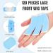 120-Piece Double Sided Lace Front Wig Tape for Waterproof Long & Short Wigs-Easy C-Shaped Adhesive Tape-great for Toupees & Hair Extensions (Blue) - Buy Online on GoSupps.com