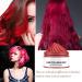 Temporary Hair Wax Colour Red Hair Dye One-time Temporary Modeling Natural Colour Wash Out Easily Hair Dye Wax for Party Cosplay DIY Halloween (Red) - Buy Online on GoSupps.com