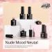 UR SUGAR 6-Piece Nude Gel Nail Polish Set for French Manicure | Brown & Pink Neutral Colours | UV LED Soak Off Gel Kit for DIY Home Salon - Buy Online on GoSupps.com
