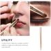 Double Ended Lipstick Brush - Premium Lip Makeup Tool | Lip Balm & Lip Mask Applicator | Golden Cosmetic Brush for Flawless Lips | Enhance Your Beauty Routine - Buy Online on GoSupps.com