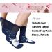 Extra Wide Non-Binding Diabetic Hospital Socks for Swollen Feet - Men, Women - Buy Online on GoSupps.com