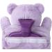 2L HomeTop Premium Classic Rubber Hot/Cold Water Bottle w/ Cute Stuffed Animal Cover - Light Purple - 67.63 fl oz - Buy Online on GoSupps.com