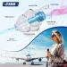 Naiicute Aircraft Earplugs - Pain-Free Travel Earplugs for Adults & Kids 12+ Reusable Hearing Protection with Pressure Compensation - White (Blue & Violet) - International Shipping Available - Buy Online on GoSupps.com